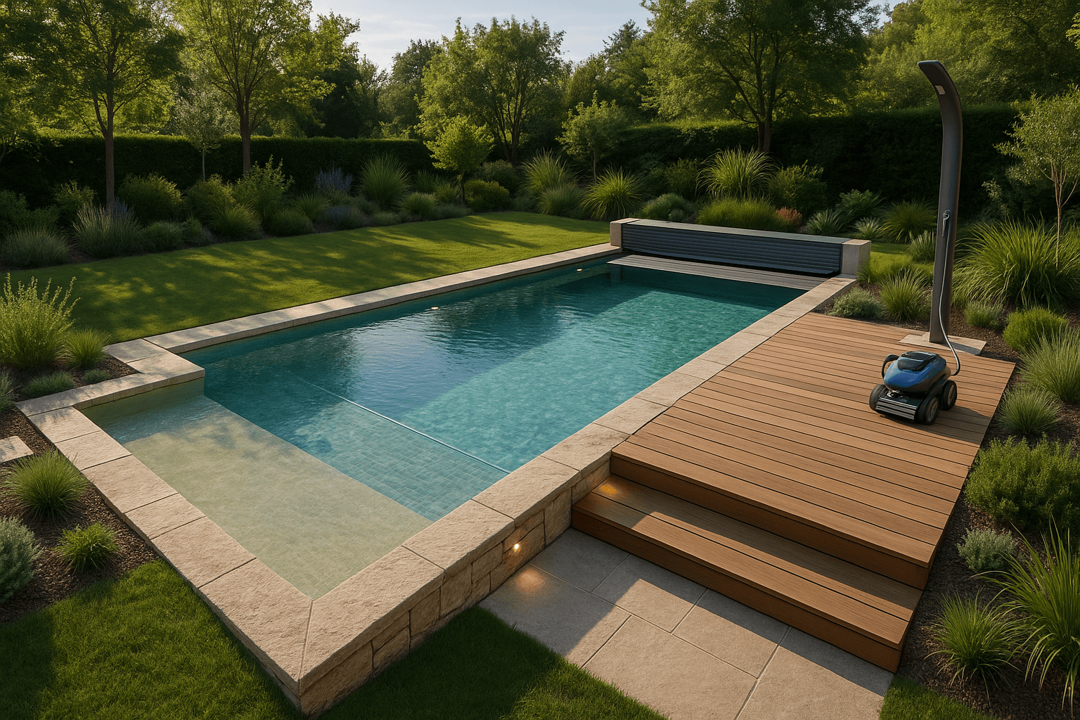 &Eacute;tude de conception sur mesure pour piscine